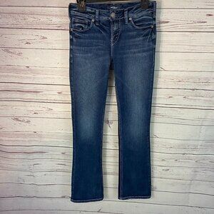 Silver Jeans Aiko Slim Boot Women's Size 27 (28 x 32) Medium Wash